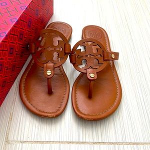 Tory Burch Miller Sandals Vachetta